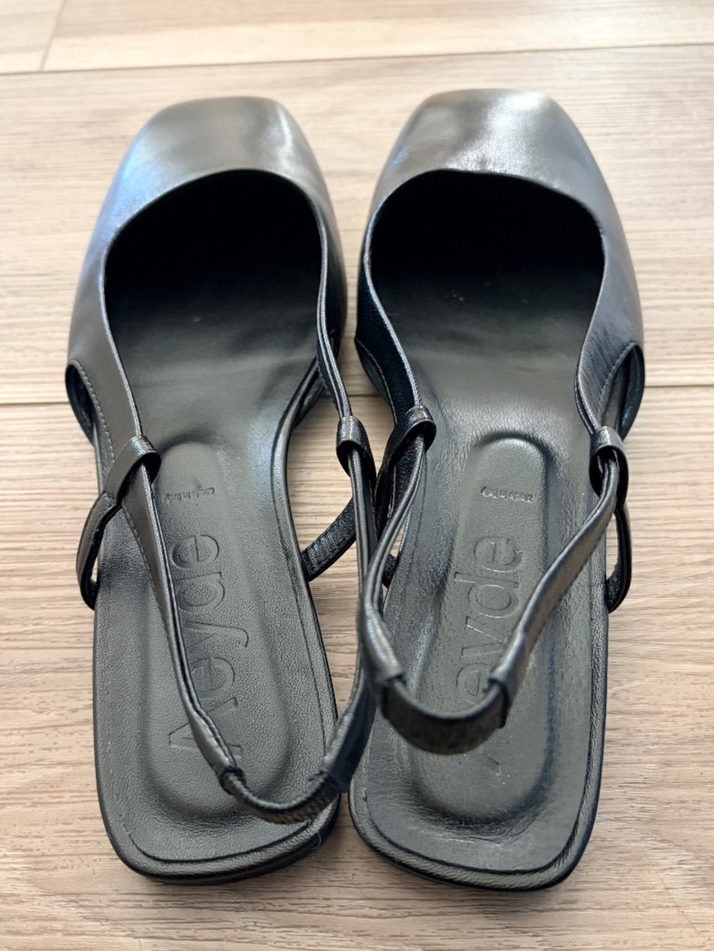 Aeyde | Black Slingback flat | Size 38 (8) - Picture 3 of 5